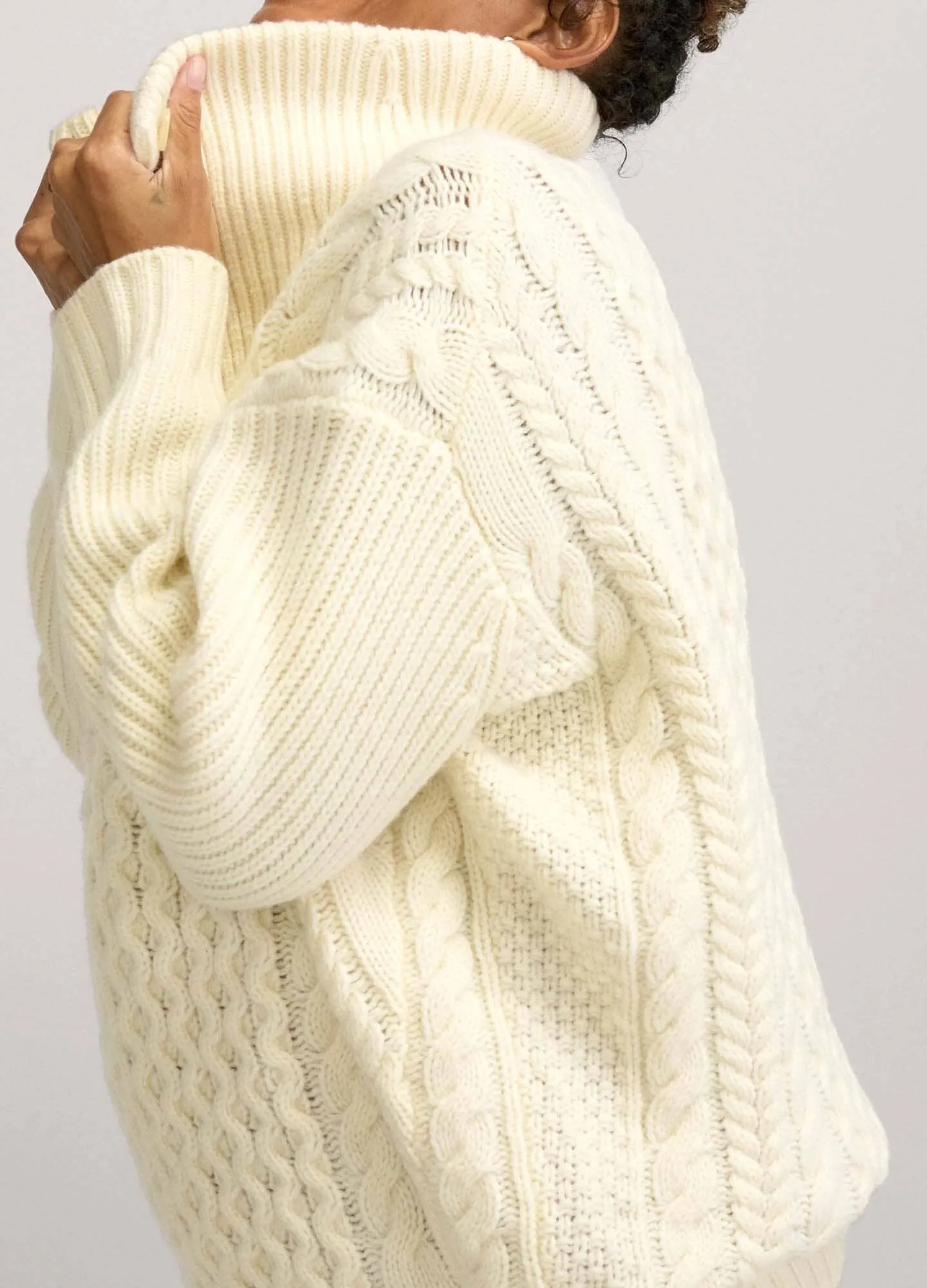 The Cable Knit Jo Sweater