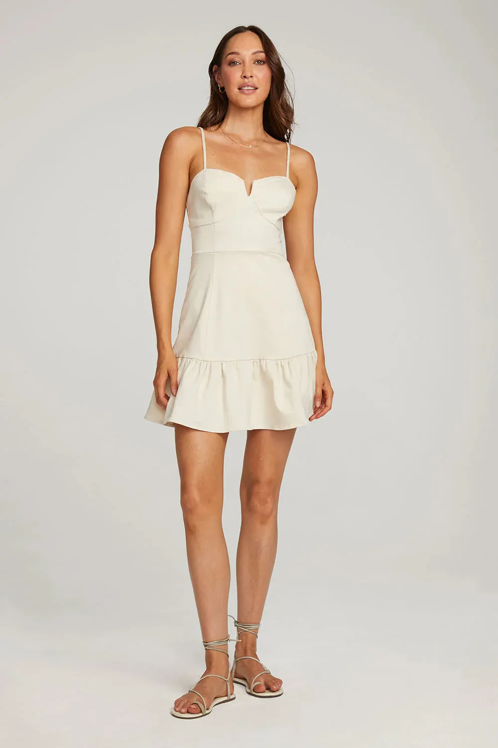 The Emi Mini Dress by Saltwater Luxe - Salt