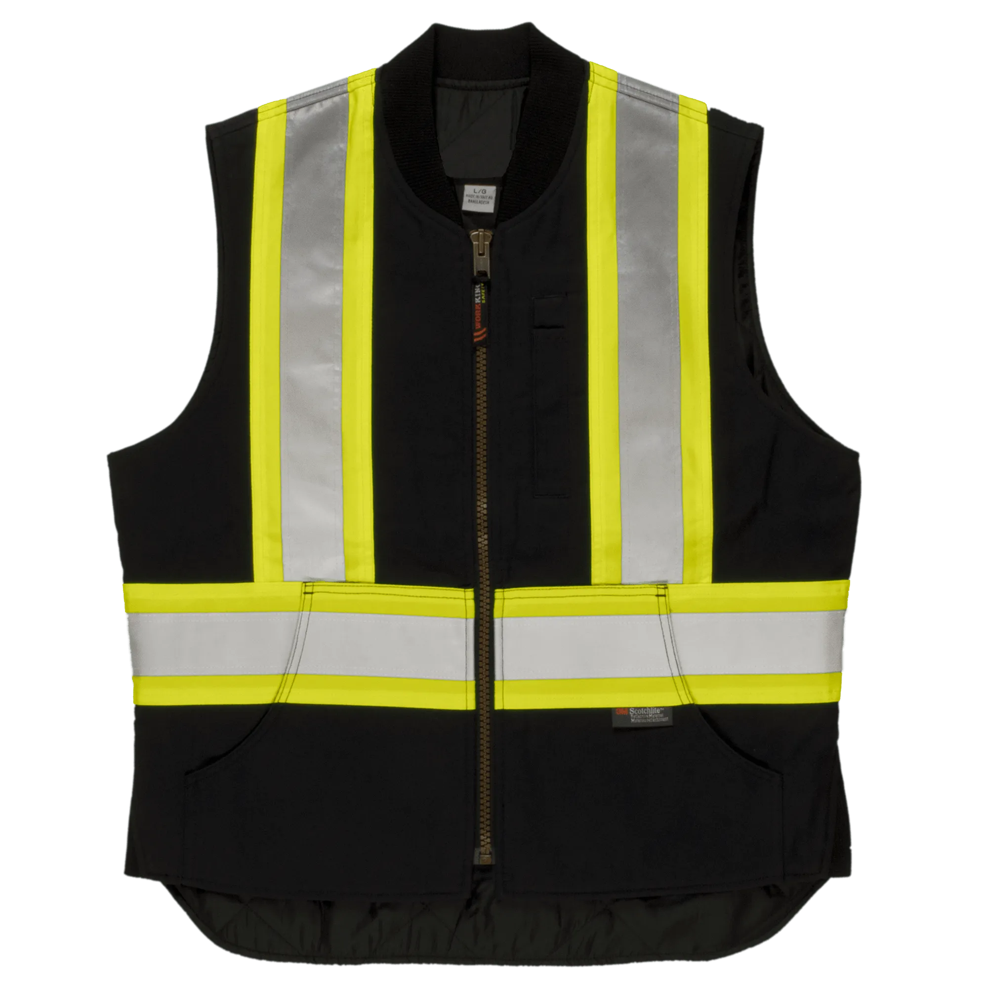 Tough Duck Men's Class 1 Reflective Safety Vest