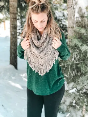 Triangle Wrap Scarf