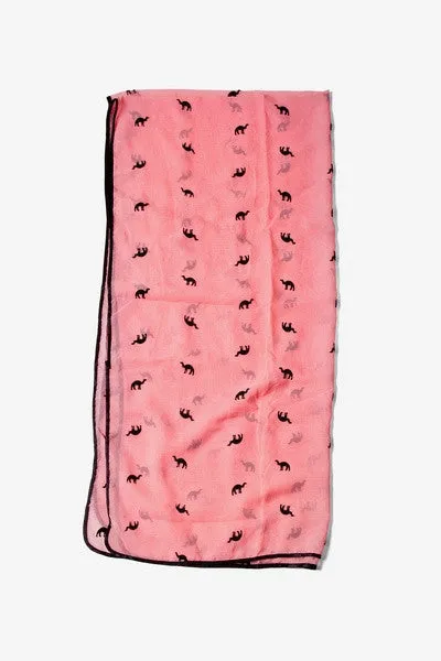 Velvet Camels Long Scarf