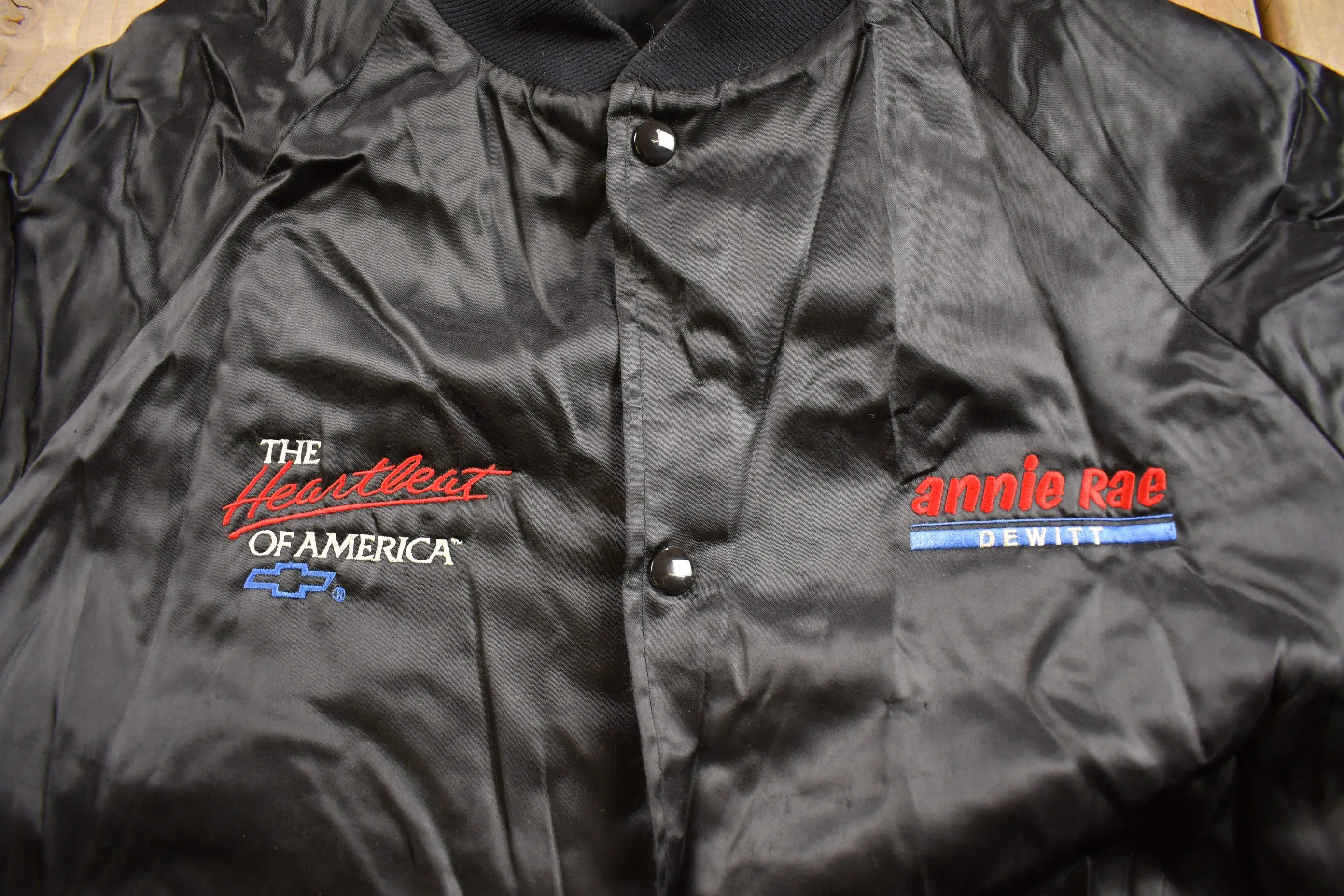 Vintage 1980s "The Heartbeat Of America" Chevrolet Jacket