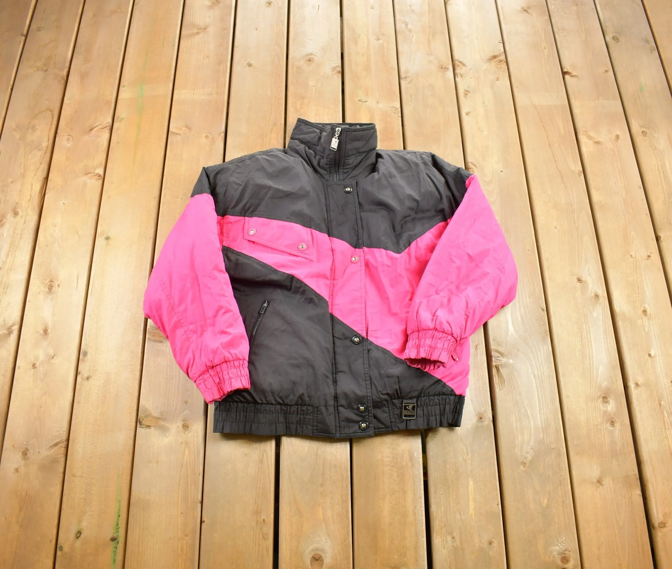 Vintage 1980s Ski Snorls Down Fill Ski Jacket