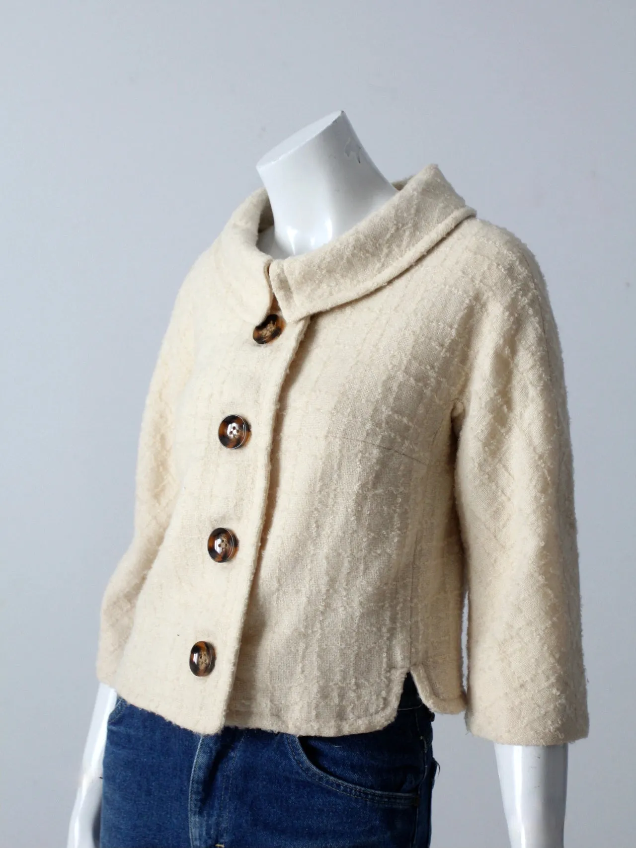 vintage 60s Brentwood boucle jacket