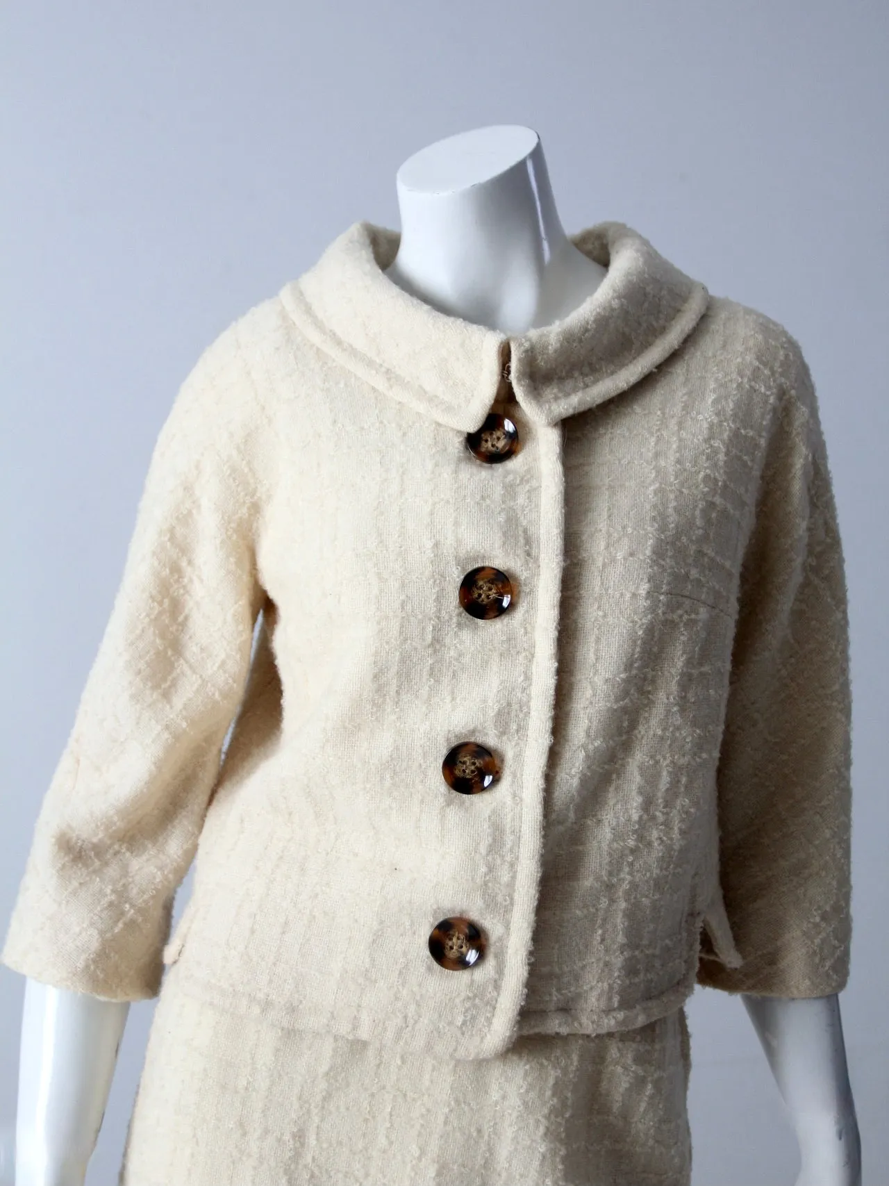 vintage 60s Brentwood boucle jacket