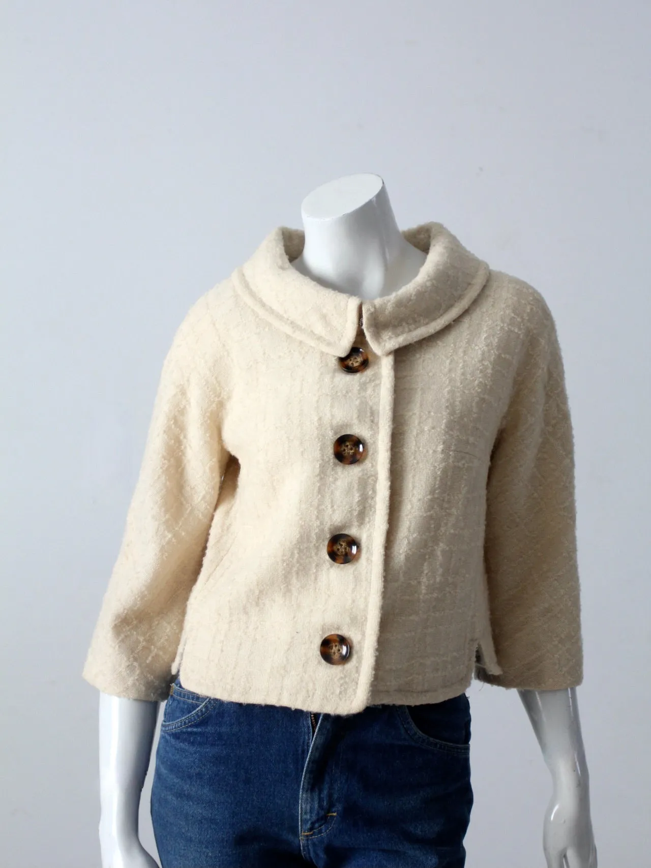 vintage 60s Brentwood boucle jacket