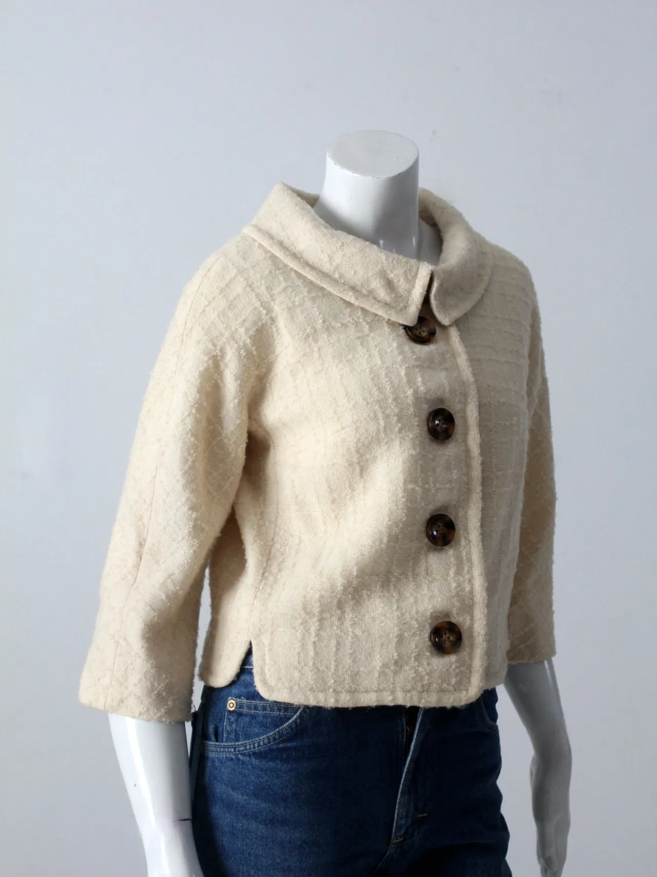 vintage 60s Brentwood boucle jacket