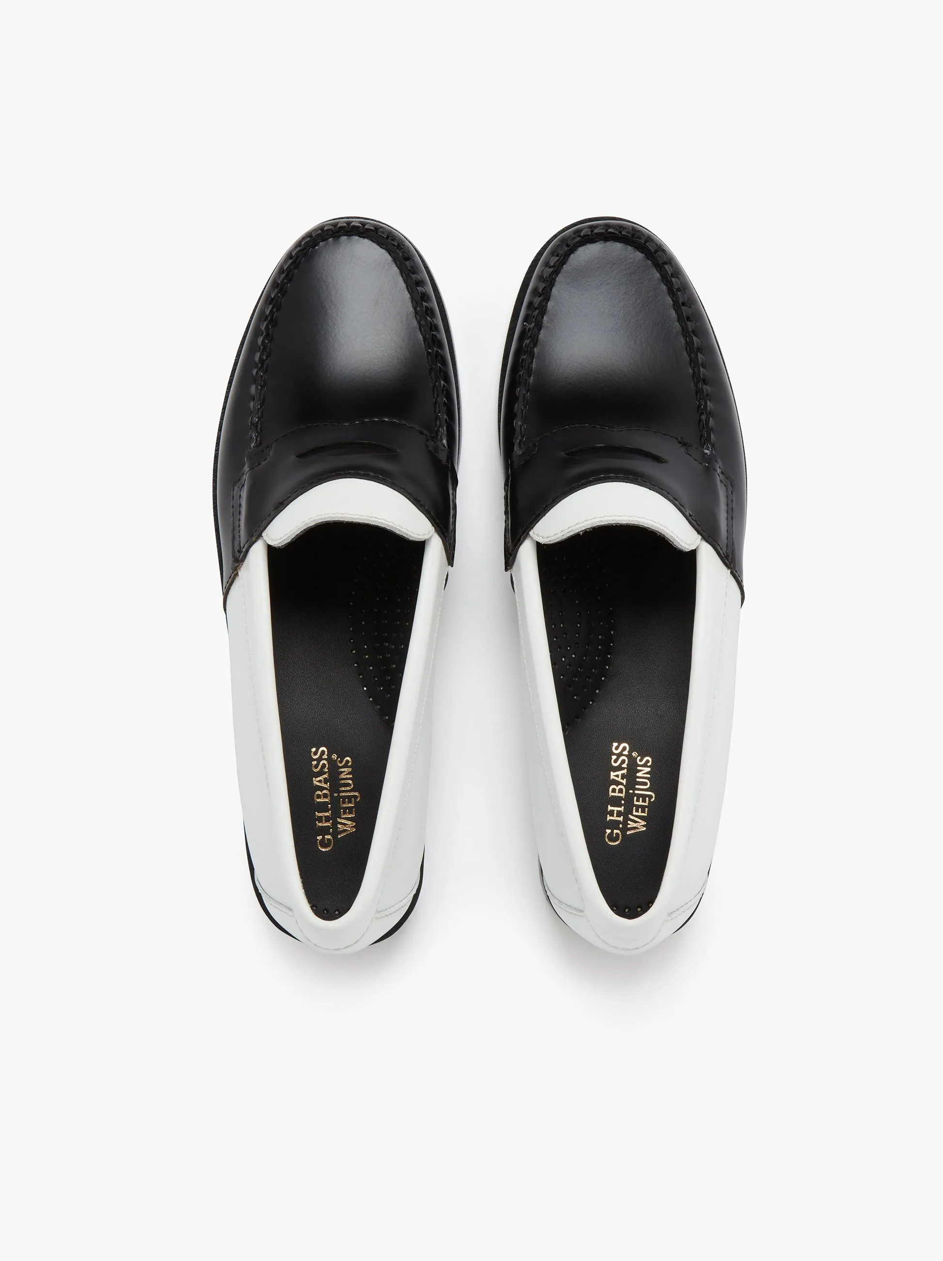 Weejuns Two Tone Penny Loafers