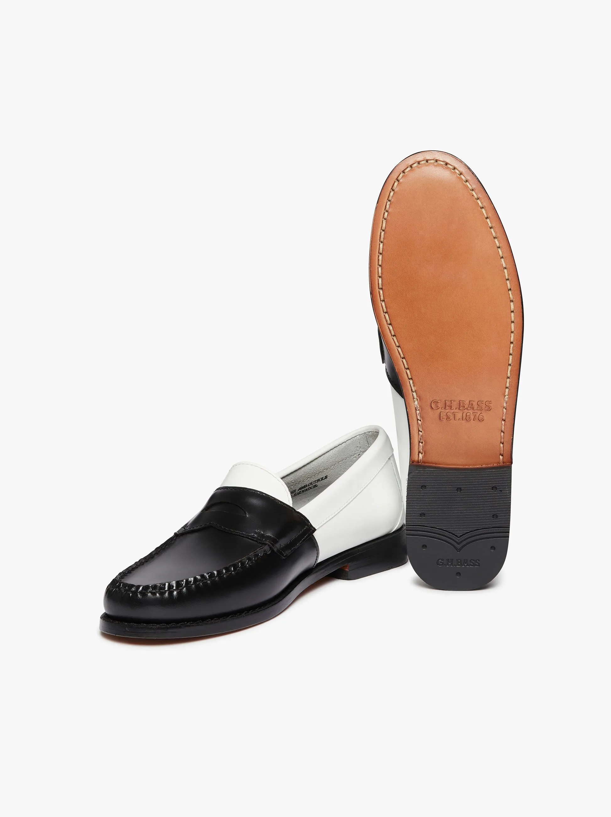 Weejuns Two Tone Penny Loafers