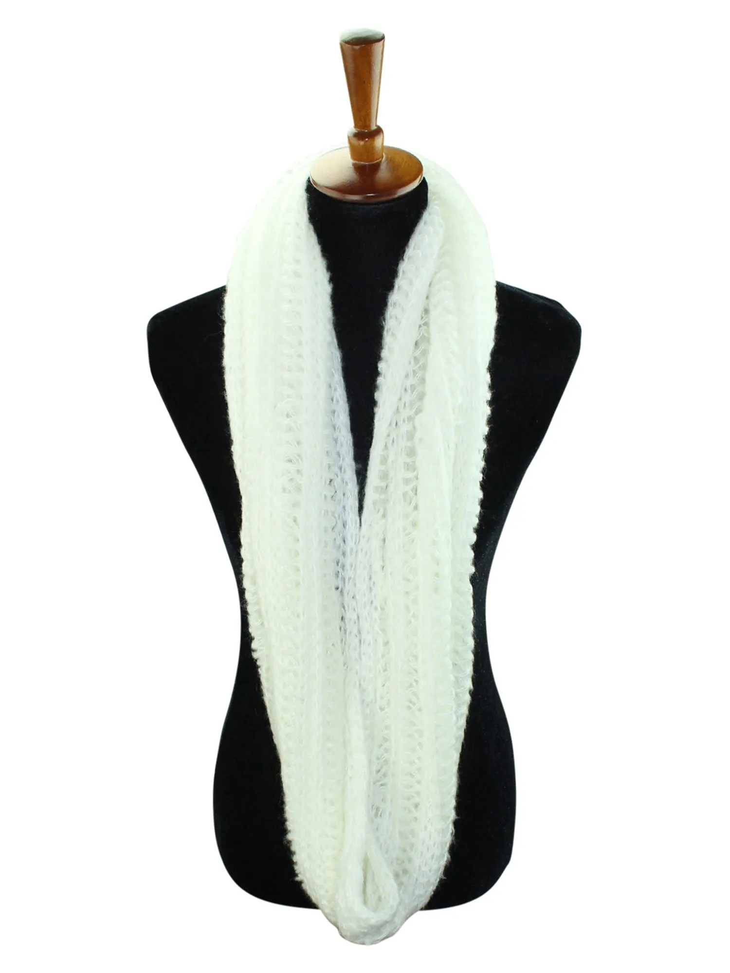 Winter Knit Soft Circle Infinity Scarf