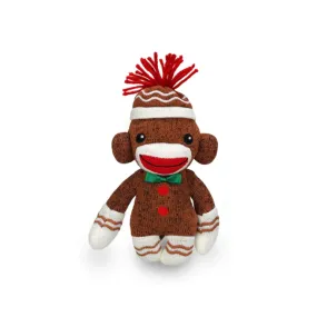 Xmas Ginger Bread Sockie 6"