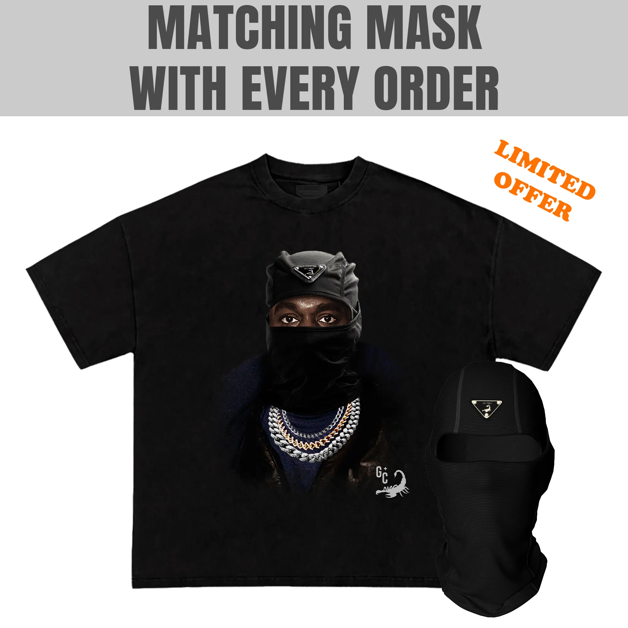 Ye Masked Bootleg Vintage Heavy T-shirt